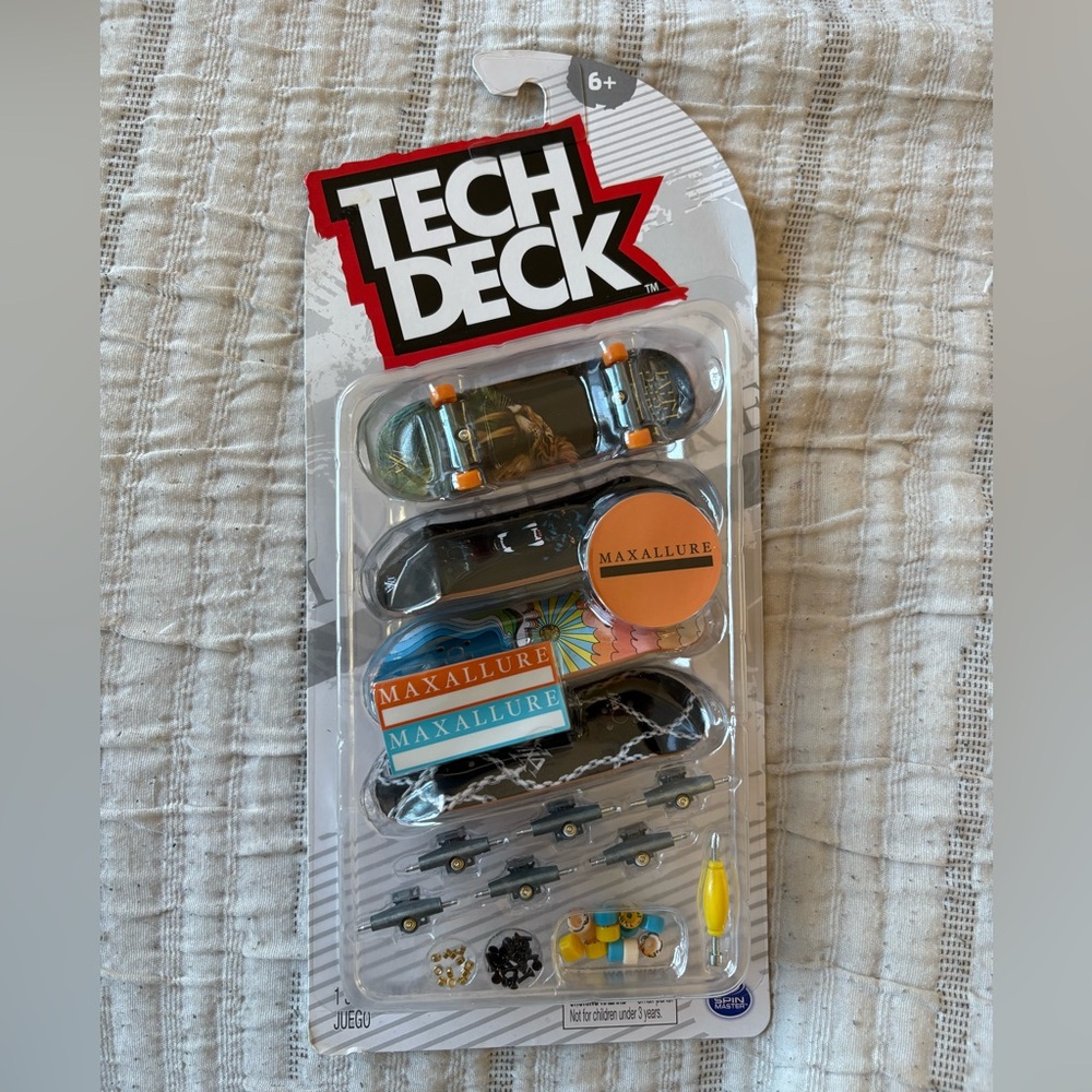 Tech Deck Maxallure Fingerboard Set of 4